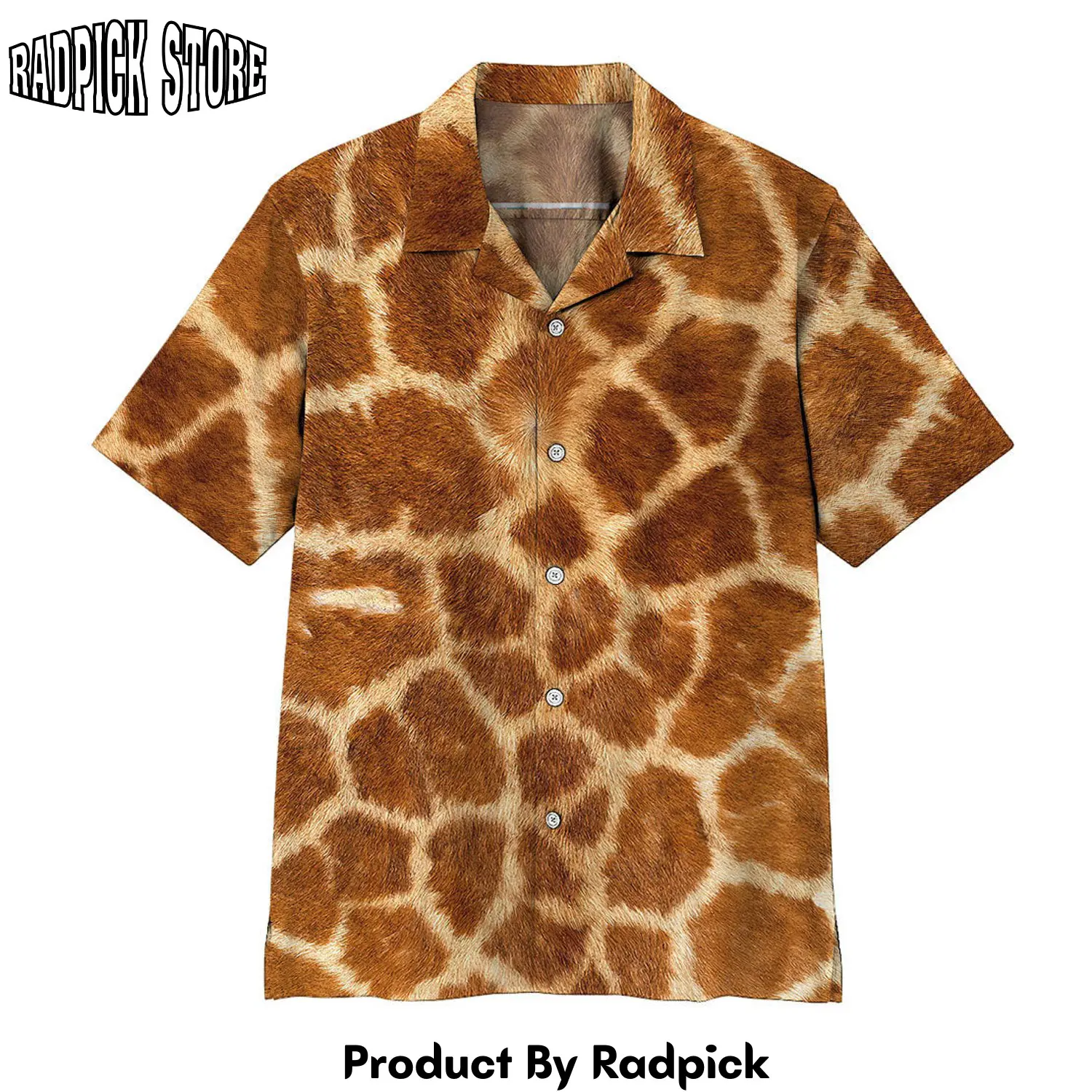 Radpick 3d giraffe hawaii shirt rp292771